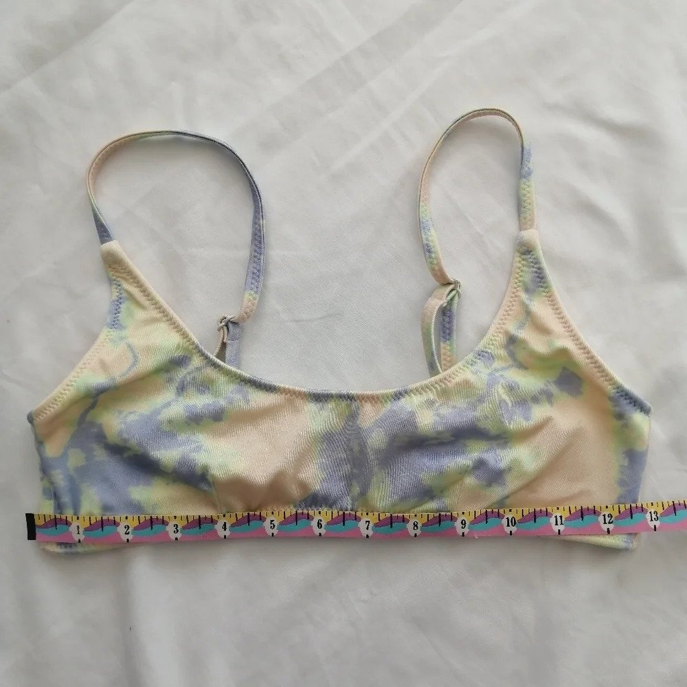 Triangl Swimwear Rina Pastel Tie Dye Swim Bikini Top Small *Top Only* - Picture 11 of 16